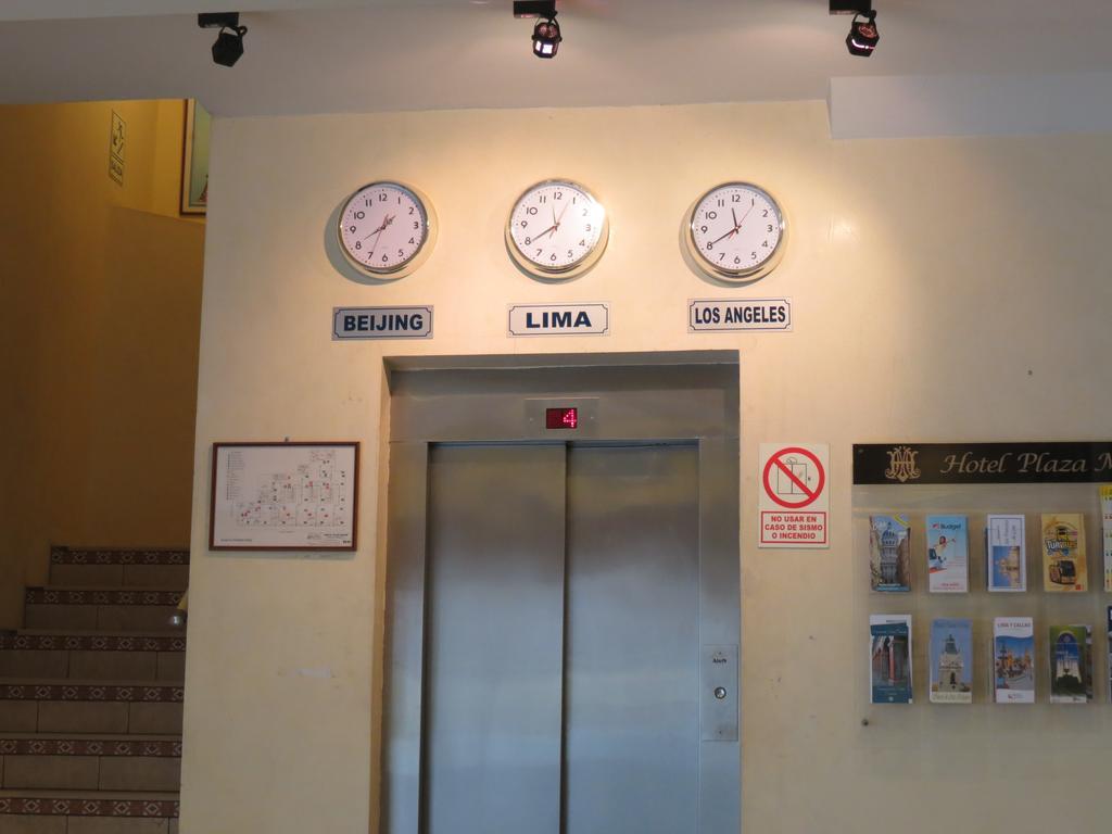 Hotel Plaza Mayor Lima Bagian luar foto