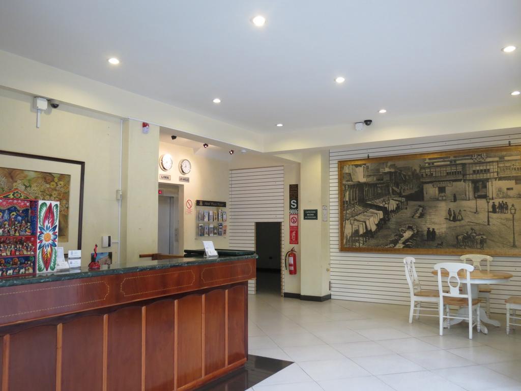 Hotel Plaza Mayor Lima Bagian luar foto